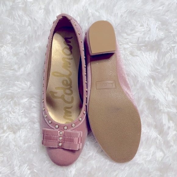 Sam Edelman Evelyn Kammie velvet pearl block heel - Picture 5 of 6